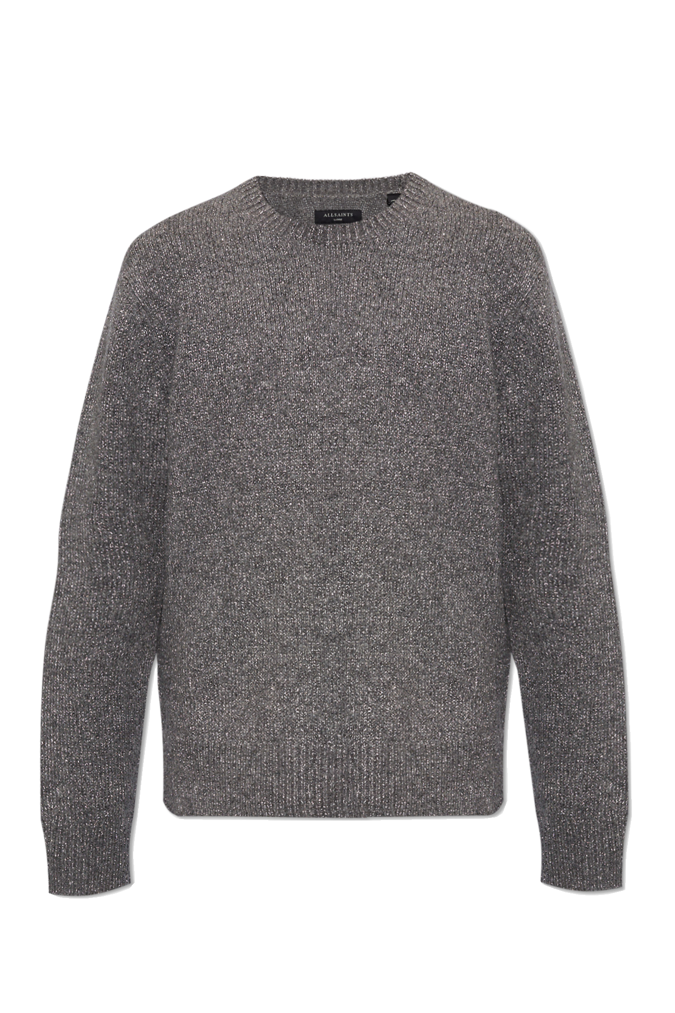 AllSaints 'Nebula' sweater with lurex threads | Men's Clothing 